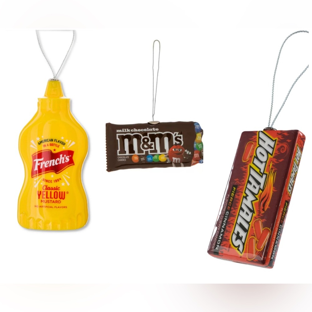 Novelty Ornaments - Three - New